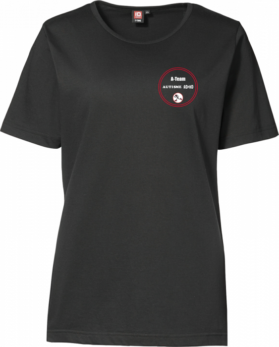ID - A-Team T-Shirt (Dame) - Czarny